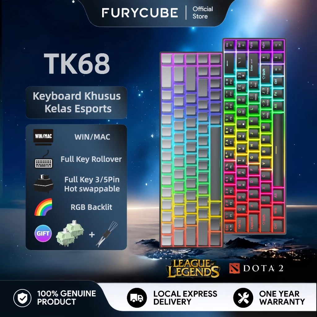 Wired Keyboard Mechanical Keyboard Gaming RGB
