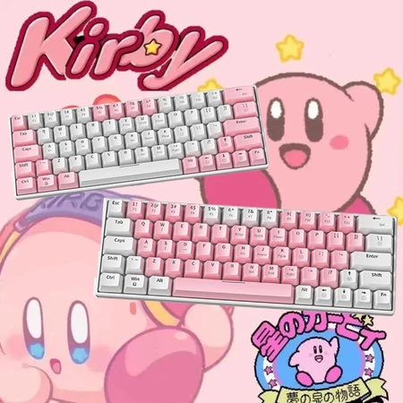 ZIFRIEND KA646 Mechanical Keyboard RGB Gaming 65% Hot Swap Red/Blue Switch Wired Keyboard